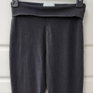 *The Children's Place Black Foldover Waist Pull on Leggings Girls Size 12*